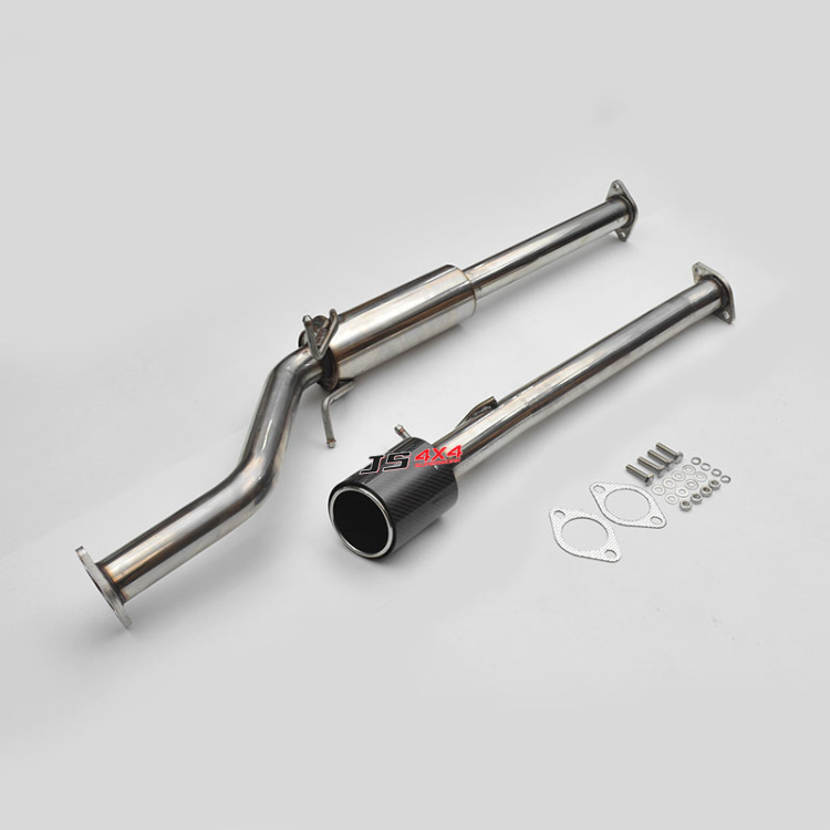 HKS Catback Exhaust muffler for Ford Ranger T6 T7 T8 carbon tips